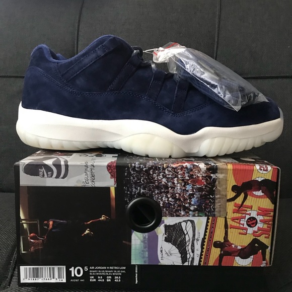 JORDAN 11 “Binary Blue” SZ 10.5 - Picture 2 of 7